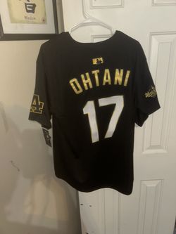 Nike Shohei Ohtani black jersey size L