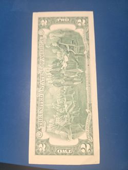 Series 2017 A 2 dollar bill