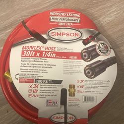 Simpson Morflex Hos Pressure Washer Replacement 