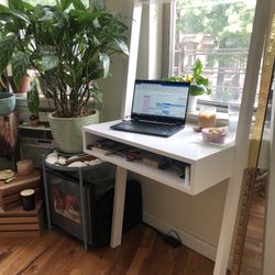 Ladder Shelf Wall Desk