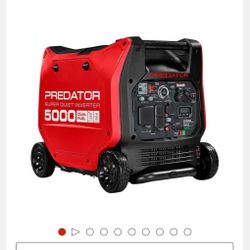 5000 Watt Dual-Fuel SUPER QUIET Inverter Generator with Remote Start and CO SECURE Technology,