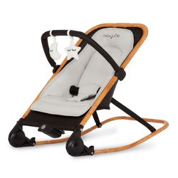 New Dream On Me Rock With Me 2-In-1 Rocker And Stationary Seat | Compact Portable Infant Rocker With