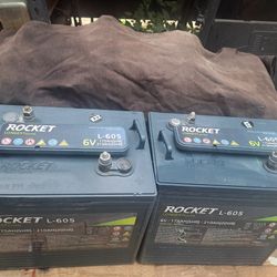 6 Volt Battery's 