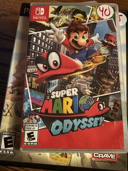 Super Mario Odyssey Nintendo Switch Game
