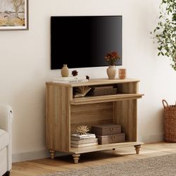 TV Stand For 43 Inch TV, Wood TV Console Table Storage Cabinet For Living Room $100