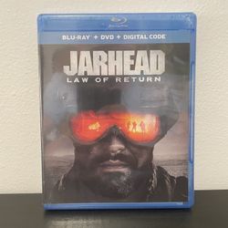 Jarhead Law Of Return Blu Ray DVD Combo NEW SEALED War Israel 2019