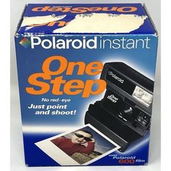 Polaroid One Step Flash 600 Instant Film Camera
