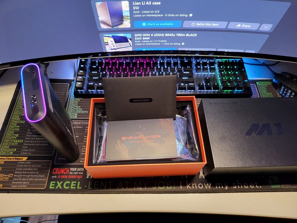 Onexplayer M1 Ultra 9 185h 16 Core 22 Threads / 32 GB / 1TB