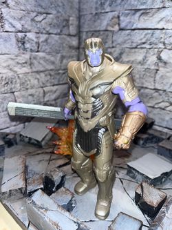 Thanos With Staff Weapon