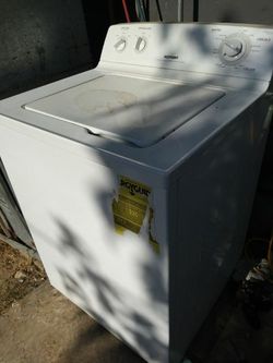 Washer and dryer set