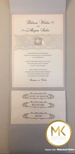 Elegant Wedding Invitations