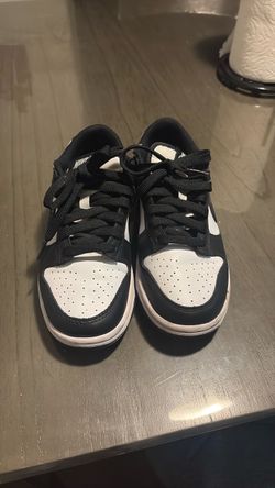 Nike Dunk Low Black and White Sneakers