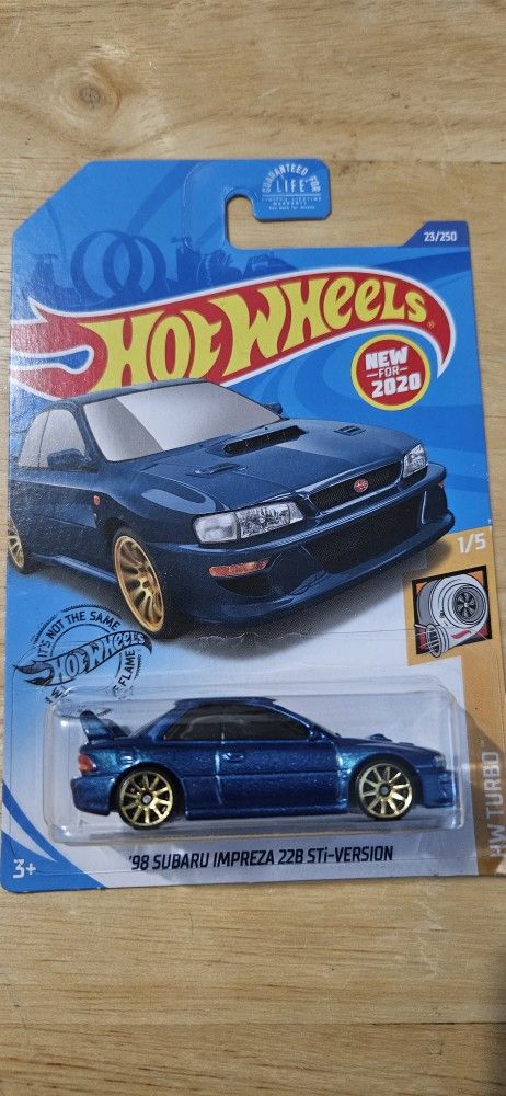 Hotwheels 98 Subaru Impreza 22b Sti Version