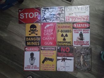 Mancave Decor Signs New 