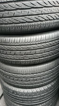Four matching Bridgestone tires for sale 225/60/18