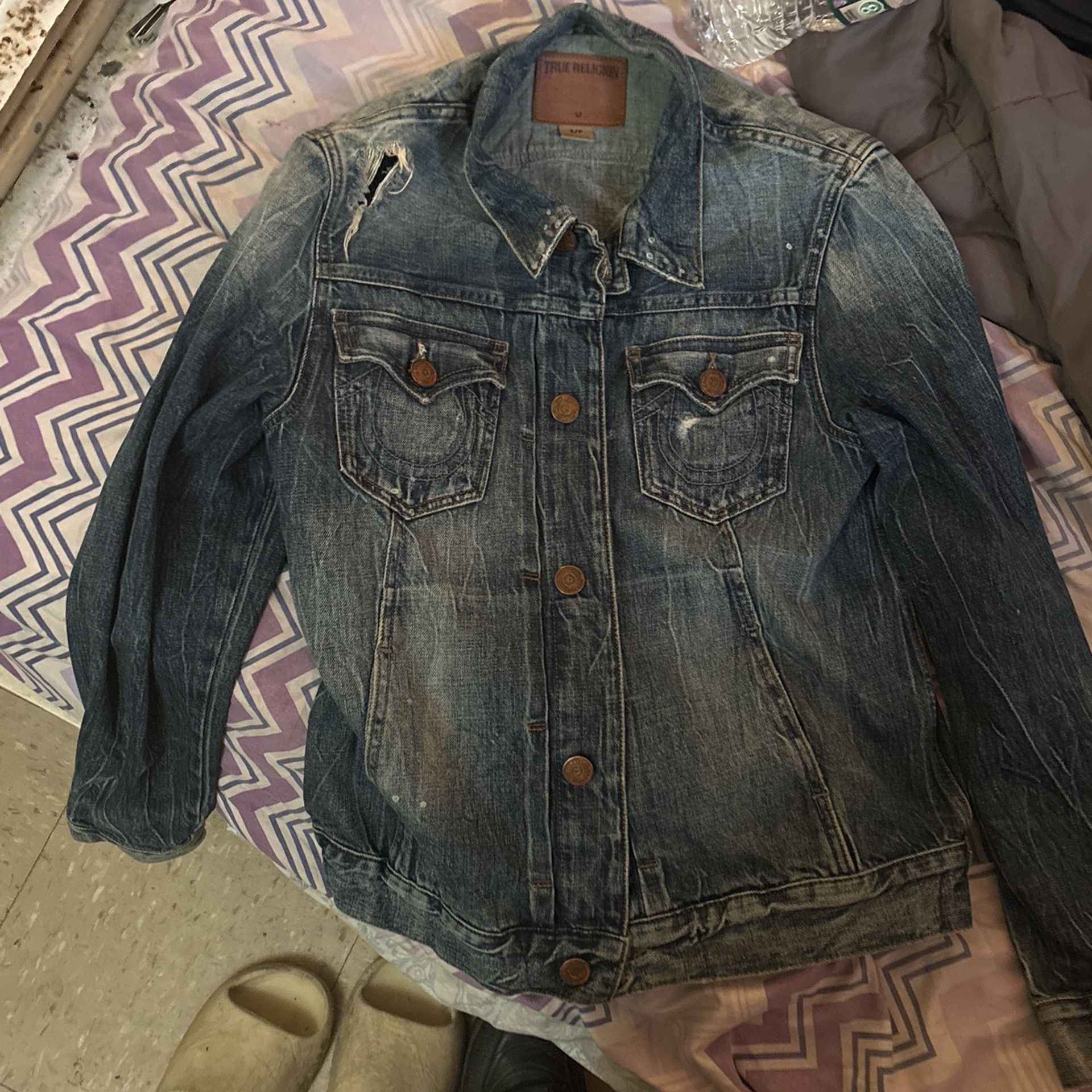 True Relgion Jean Jacket