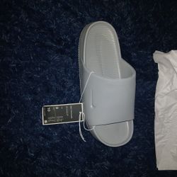 Nike Calm Slides Gray Brand New