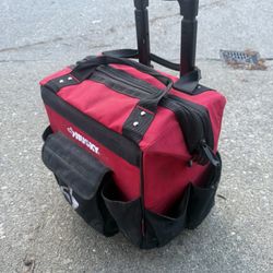 Husky 14 in. 13 Pocket Rolling Tool Bag