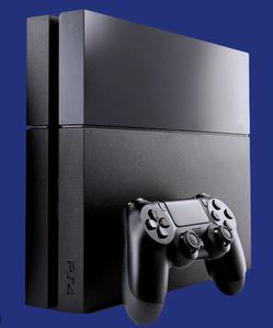 PS4 With Games And Controllers