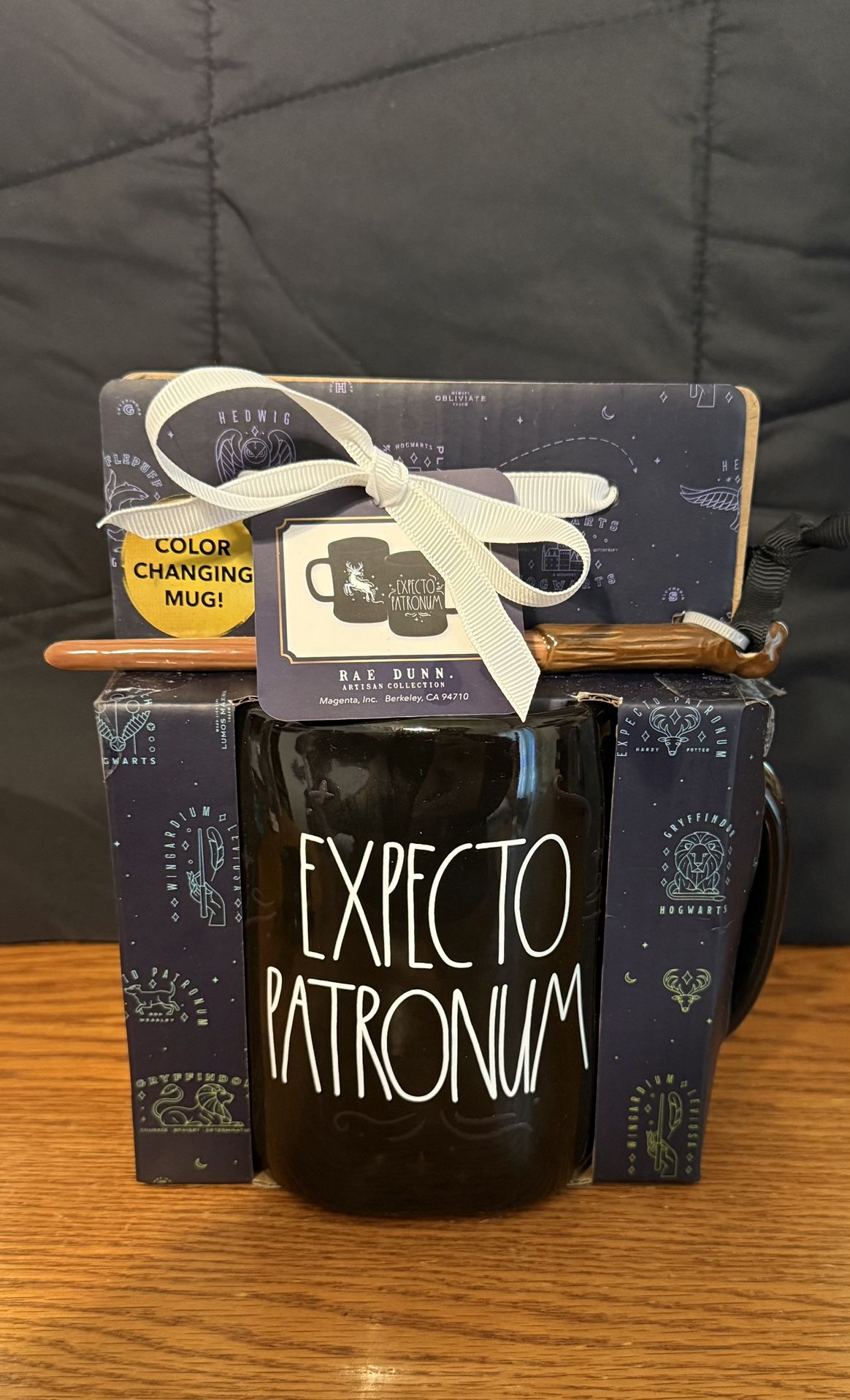 Rae Dunn x Harry Potter wand and mug 