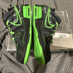 Nike Dunk Off White Green Strike Size 10.5