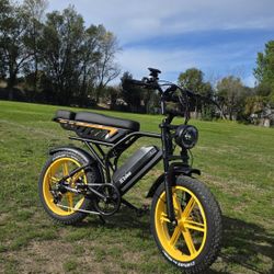 Electric Bike Emoped Style