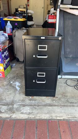 HON 2 drawer file cabinet