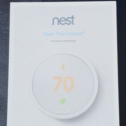 Google Nest Learning Thermostat E