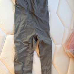 GLOWMODA Ready Set Glow Unitard Gray Size S NWT