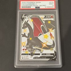 2020 Pokemon SWSH Champion's Path Full Art Shiny Charizard V 