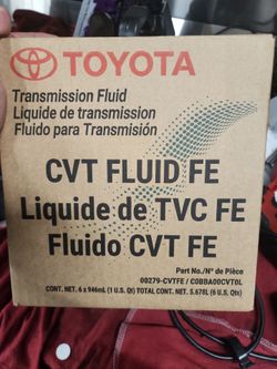 Toyota Cvt Transmission Fluid