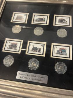 Framed National Wild Turkey Federation 2001 World Slam Collection