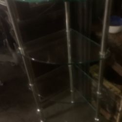 Glass Corner Piece
