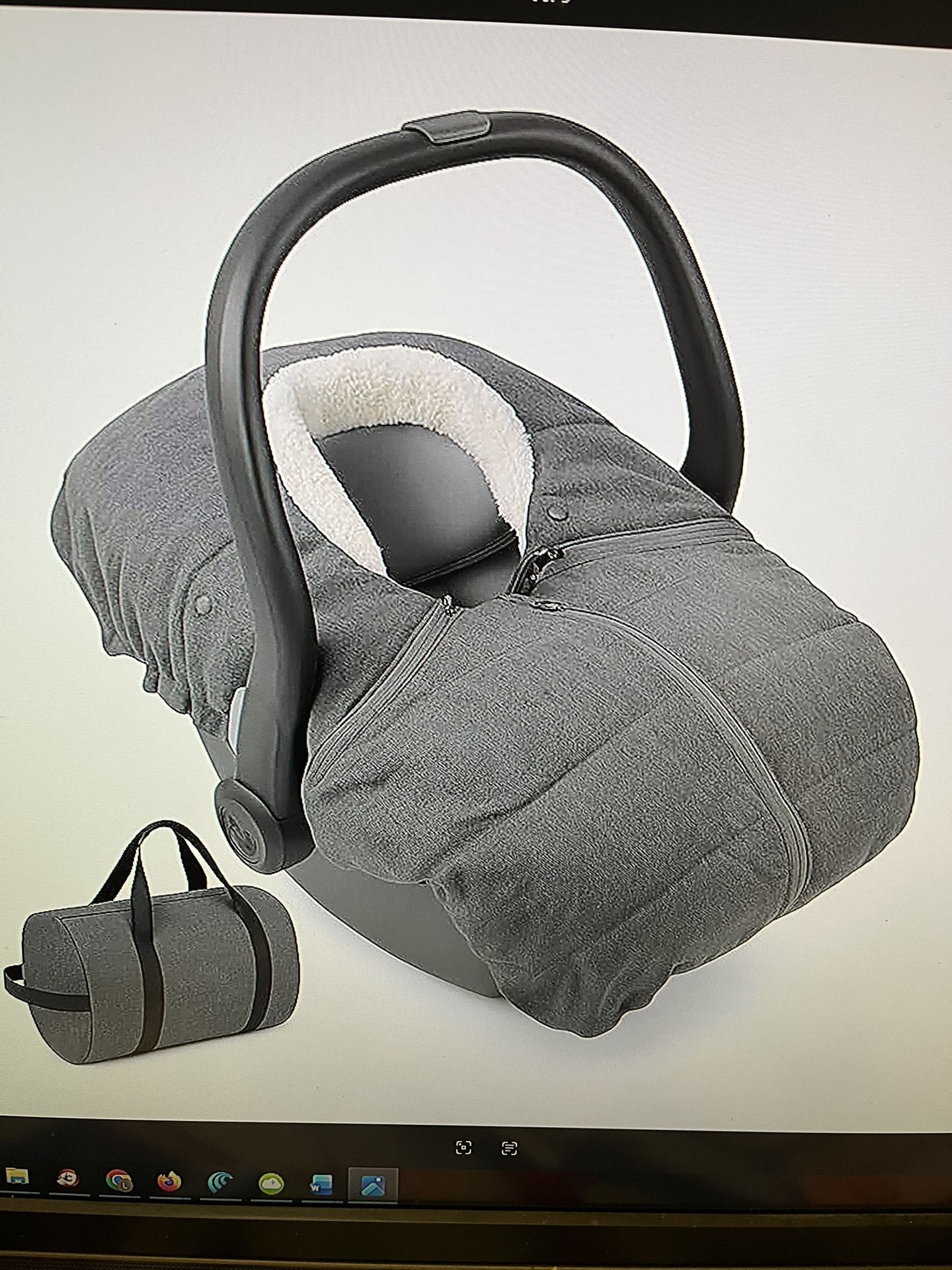 Quintriae Winter Car Seat Cover For Baby new in package