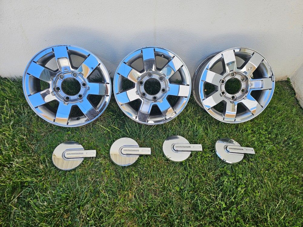 Hummer H3 Rims With Hubs