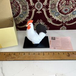 Japanese Zodiac 1993 Year Of The Rooster Figurine 