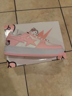 Light Pink Hello Kitty Patch Bapestas
