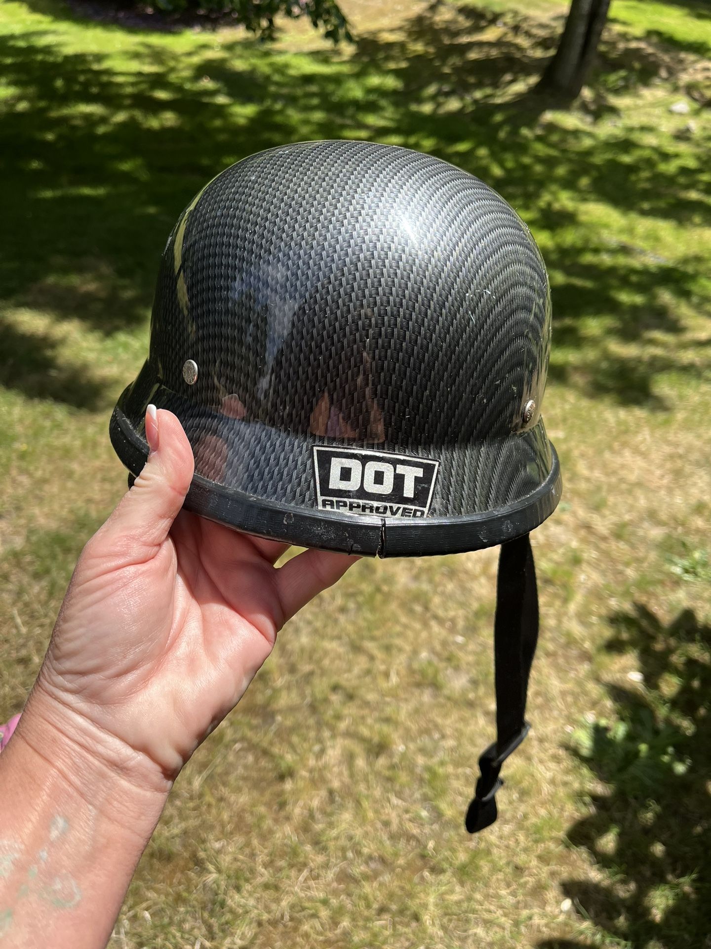DOT Approved Half Skull Motorcycle Helmet