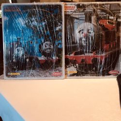 (2) Vintage Thomas & friends Playskool Wood Puzzles There In Shrink Wrap Price Is For Both 