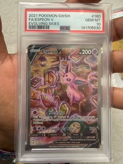 Espeon V PSA 10