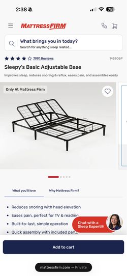 Adjustable bed frame KING SIZE