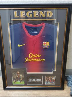 Messi Autographed Jersey