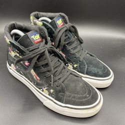 Vans Toy Story Sk8 Hi Buzz Lightyear Men’s Size 5 Women’s 6.5 Black Suede Canvas