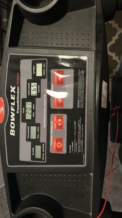 Bow Flex TC3000 tread climber