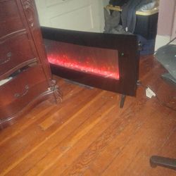 Electric Fireplace Heater 42×18