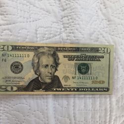 Rare $20 Bill