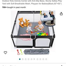 Big Play Pen Black