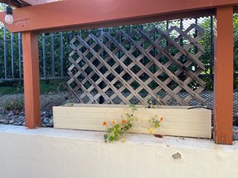 Planter box and garden bed