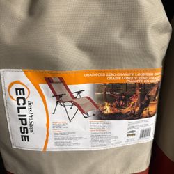 Brand New Zero Gravity Lounger Chaise