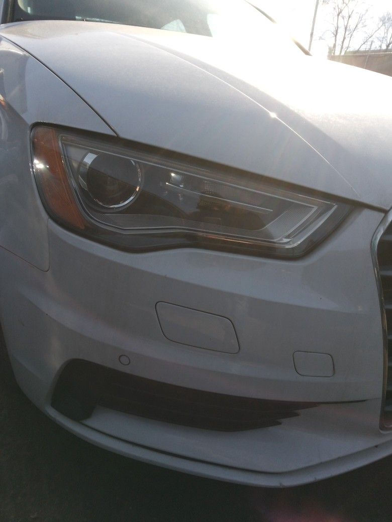 Audi A3 Headlights Bumper And Hood